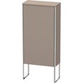 Duravit Xsquare Semi-Tall Cabinet Basalt Matt XS1304L4343